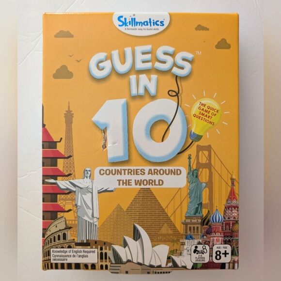 Guess In 10 Countries Around The World Game Skillmatics Educational - Picture 7 of 7